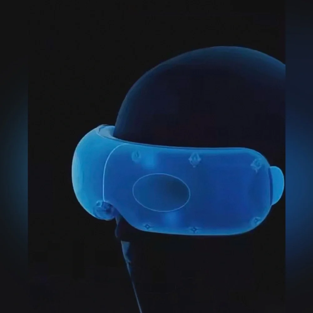 Luxury Foldable Eye Massager with Heat & Relaxing Music